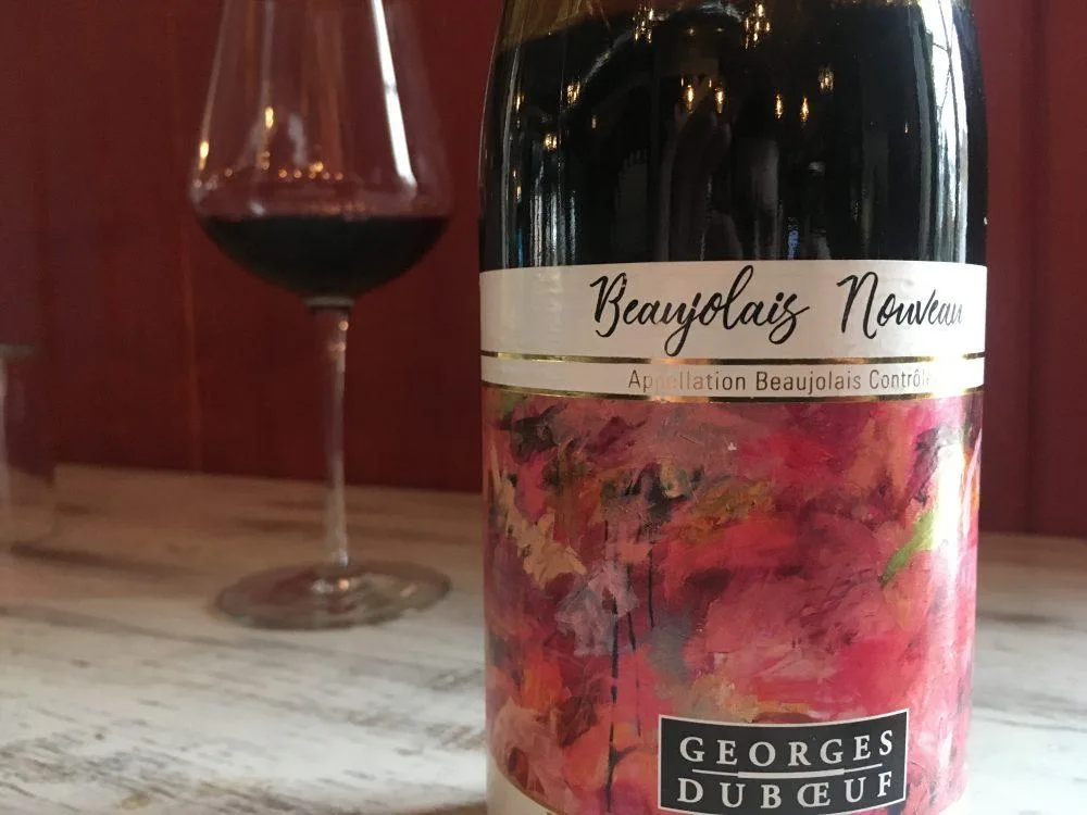 Beaujolais Nouveau 2018 for Beaujolais Nouveau Day at Le Sud