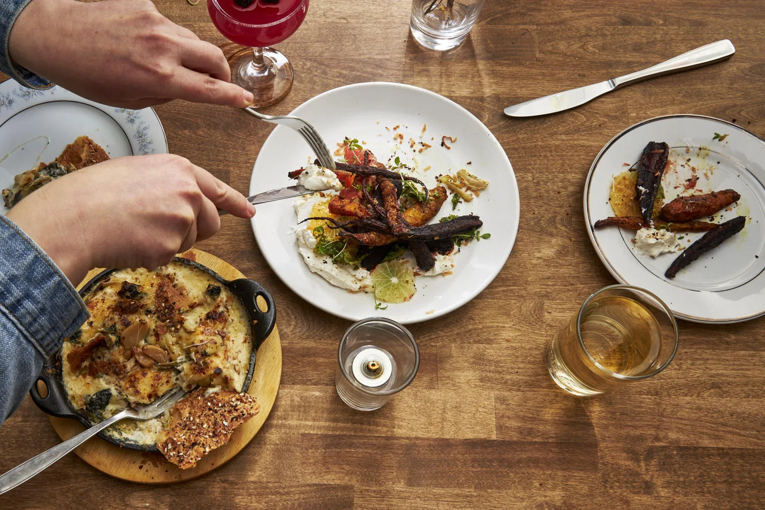 Carrots Overhead Brad Danner for Same Day Cafe Adds Dinner Service Under New Chef