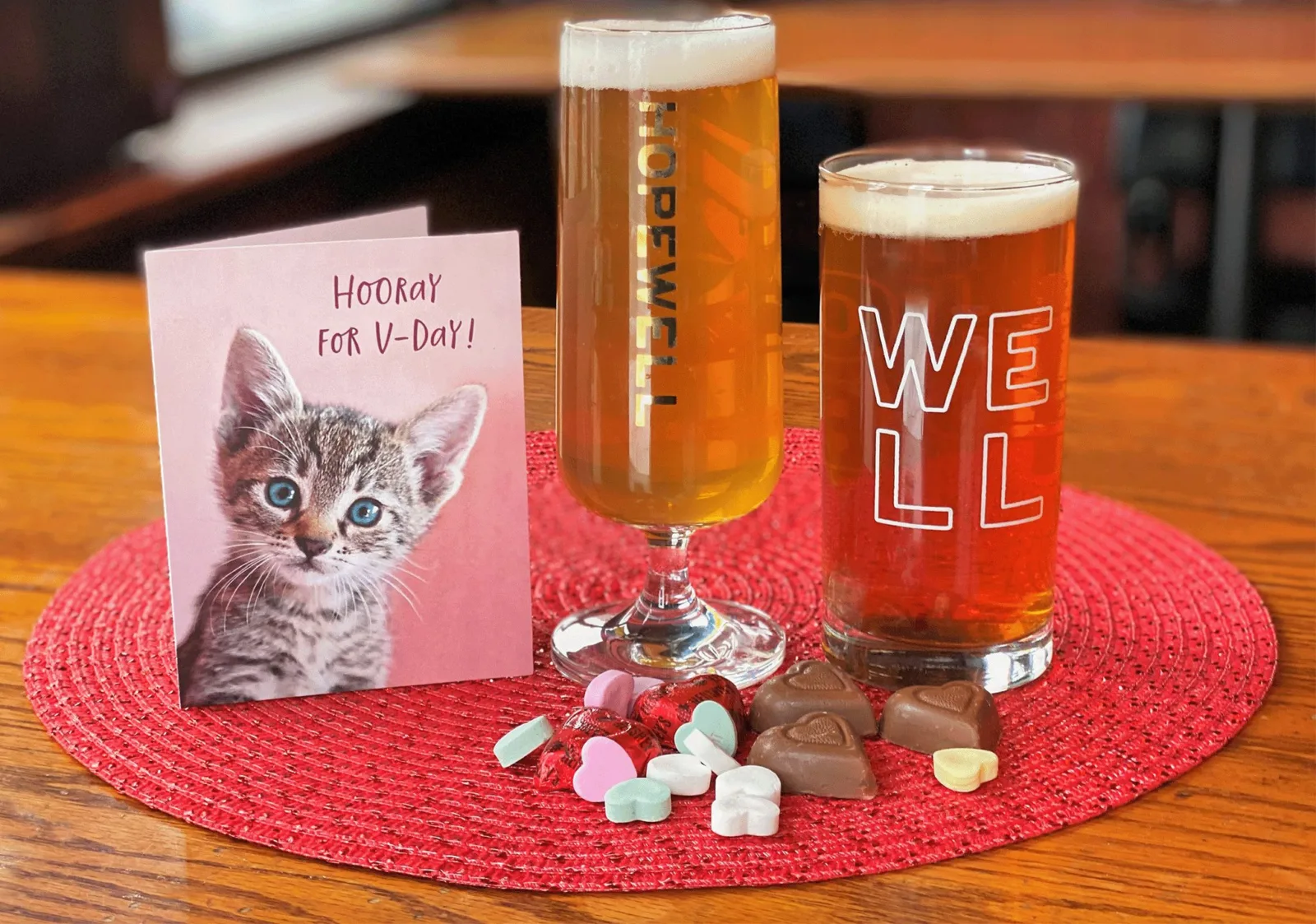 Hopewell Val Day Two 1 29 23 for Valentine’s Day “Beers for PAWS” at Tuman’s Tap & Grill