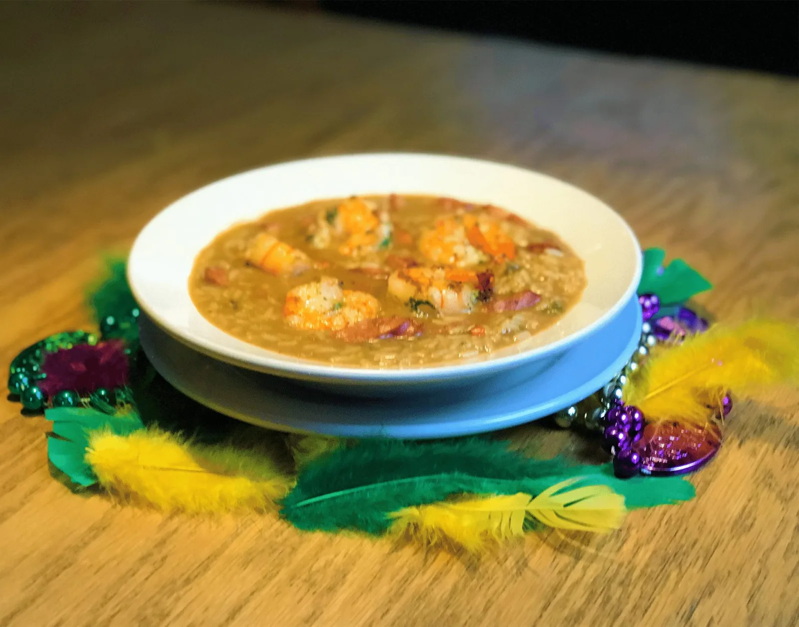 Gumbo 8 Bit One for Fat Tuesday Gumbo Special at Tuman’s Tap & Grill