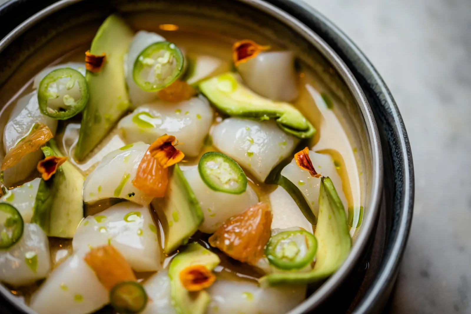 Itoko Febuary 2023 Scallops 1 for Itoko by Chef Gene Kato Opens March 1st