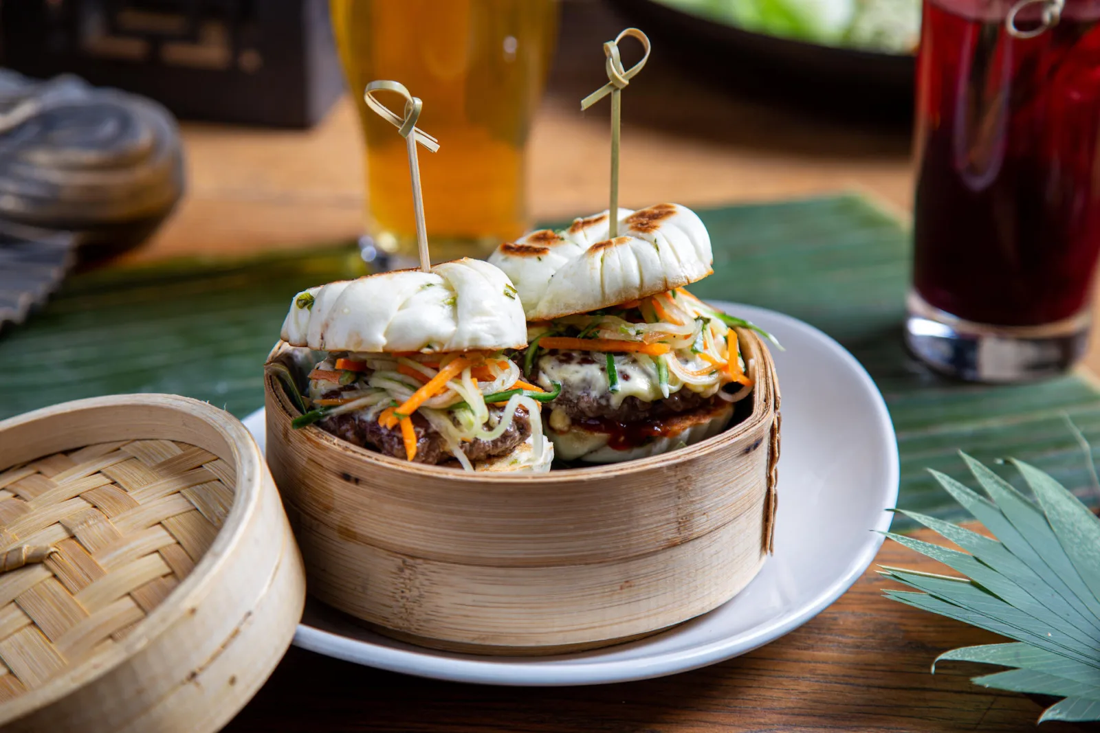 Bao Bun Slider 4 for August is National Sandwich Month