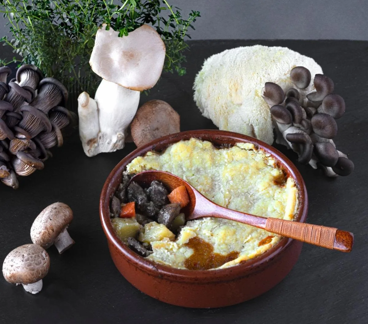 Pot Pie for January is Pot Pie Month at Prairie Grass Cafe