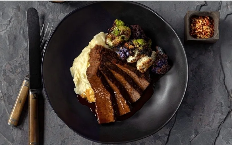 Brisket Photo By Monica Kass Rogers for Prairie Grass Cafe Celebrate Passover with Dine In and Takeout Options