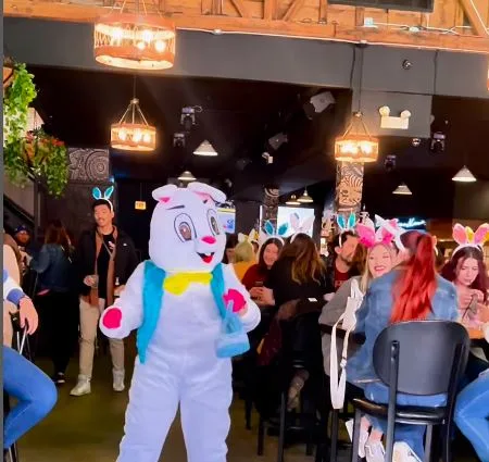 Easter Bunny At Moes Cantina Wrigleyville 3 for Adult Easter Egg Hunt & Bar Crawl in Wrigleyville at Moe's Cantina