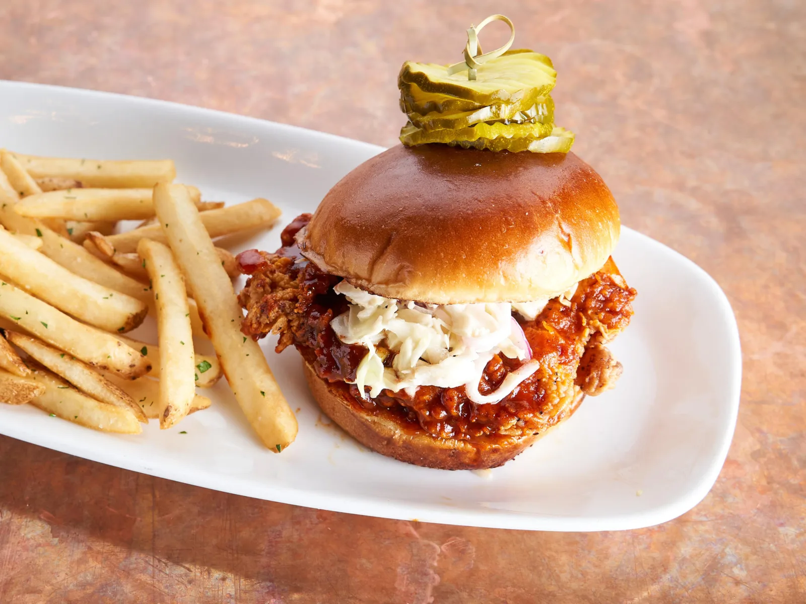 Rebels Inferno Fried Chicken Sandwich for Rebel's Hot Chicken Celebrates National Hot Chicken Day, March 30th
