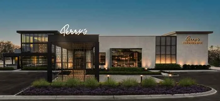 Perrys Vernon Hills Exterior Hr Tight Medium Rez 2500 for Perry’s Steakhouse & Grille Now Open at Hawthorn Mall in Vernon Hills