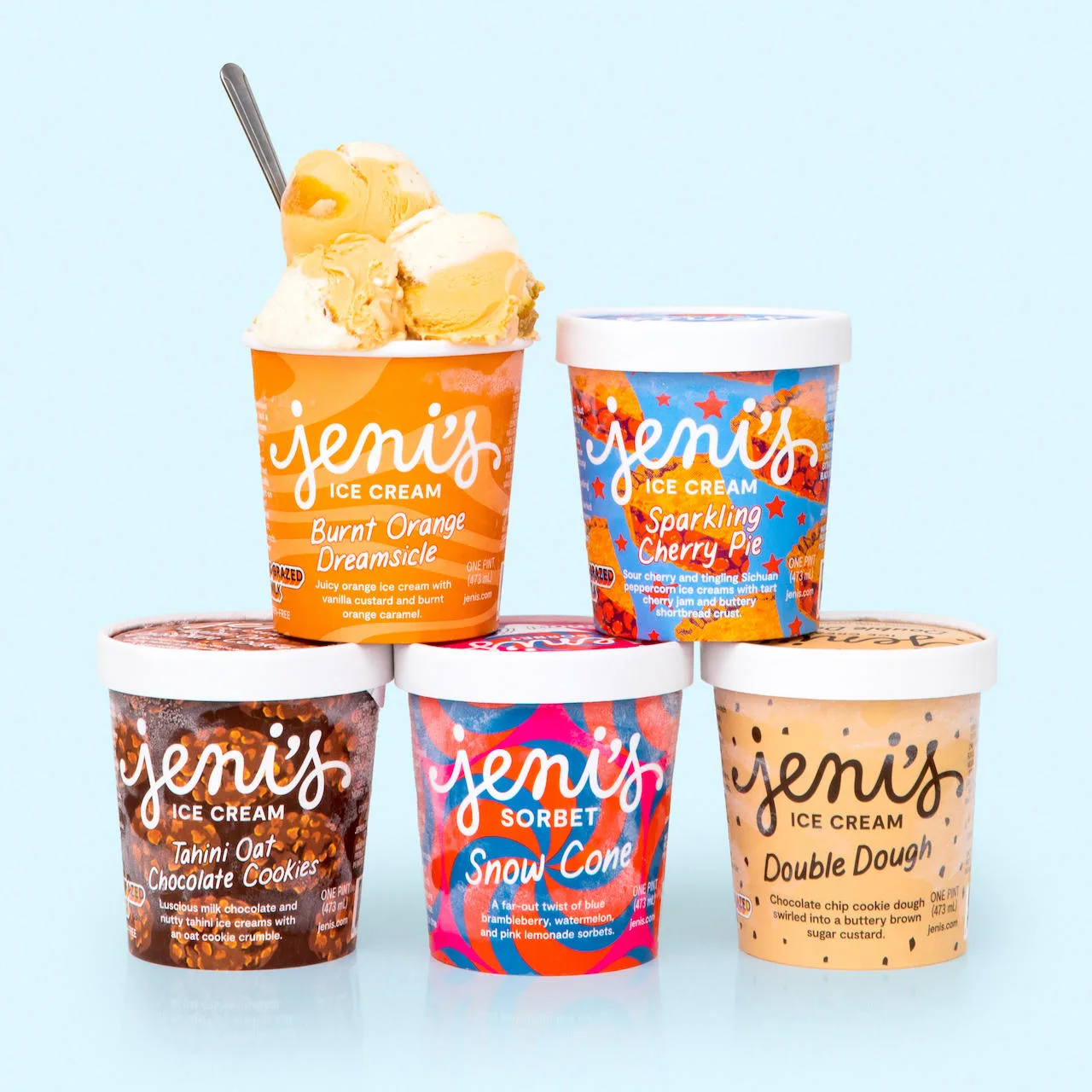 Jenis Hot Summer Spins Collection for Jeni's Drops New Summer Collection