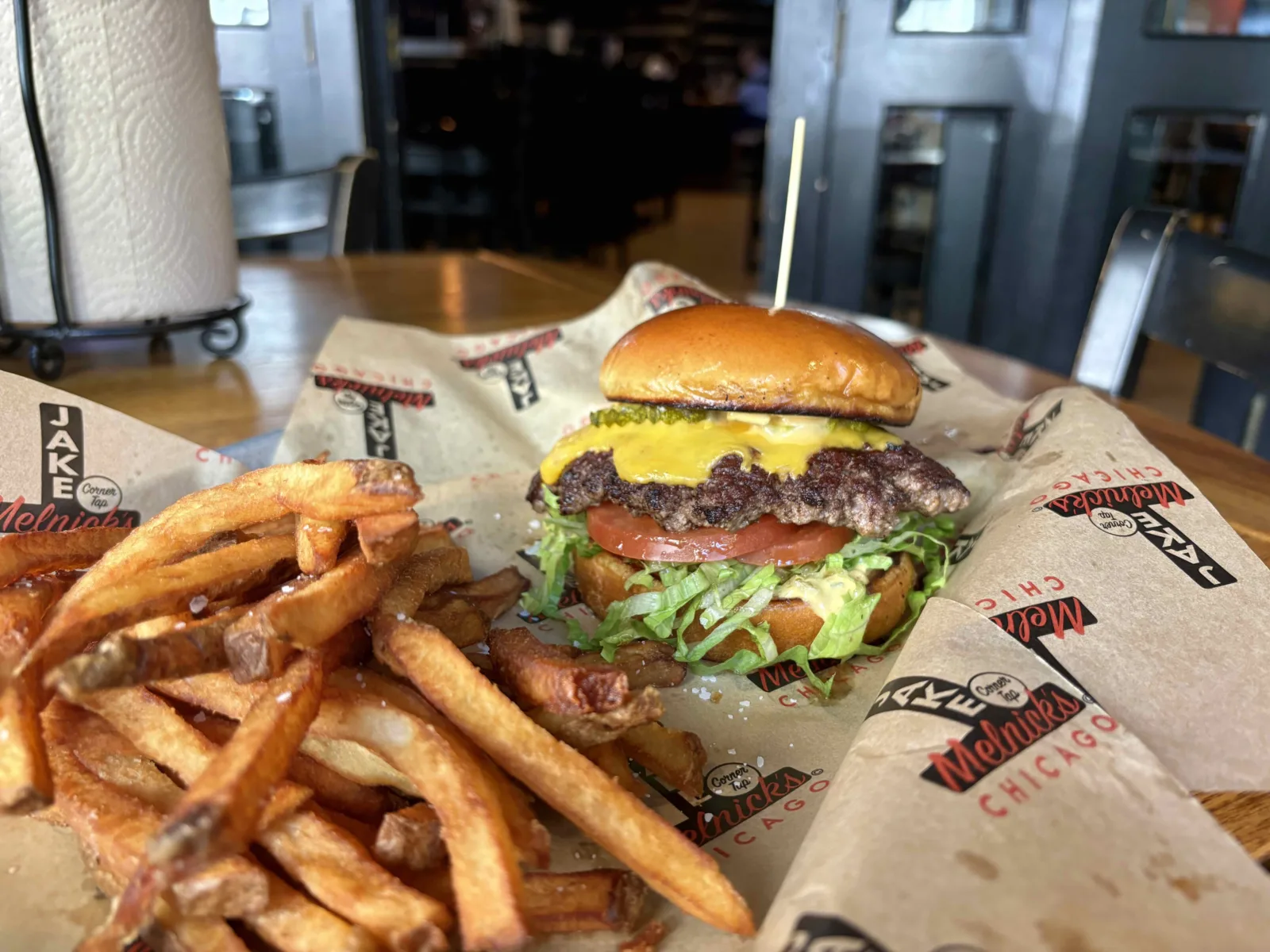 Image for Jakes (and Jackies) Eat Free On National Burger Day at Jake Melnick's