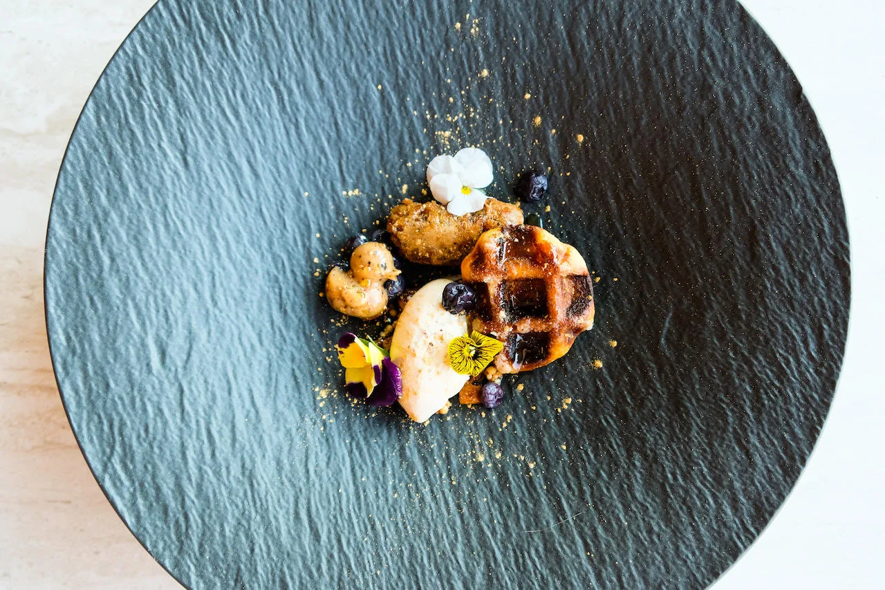 Duck And Waffles Courtesy Of Mimi Lie for Chef Donald Young of Duck Sel + Chef Nikolaos Kapernaros to Host Collaborative Charity Dinner on October 13th