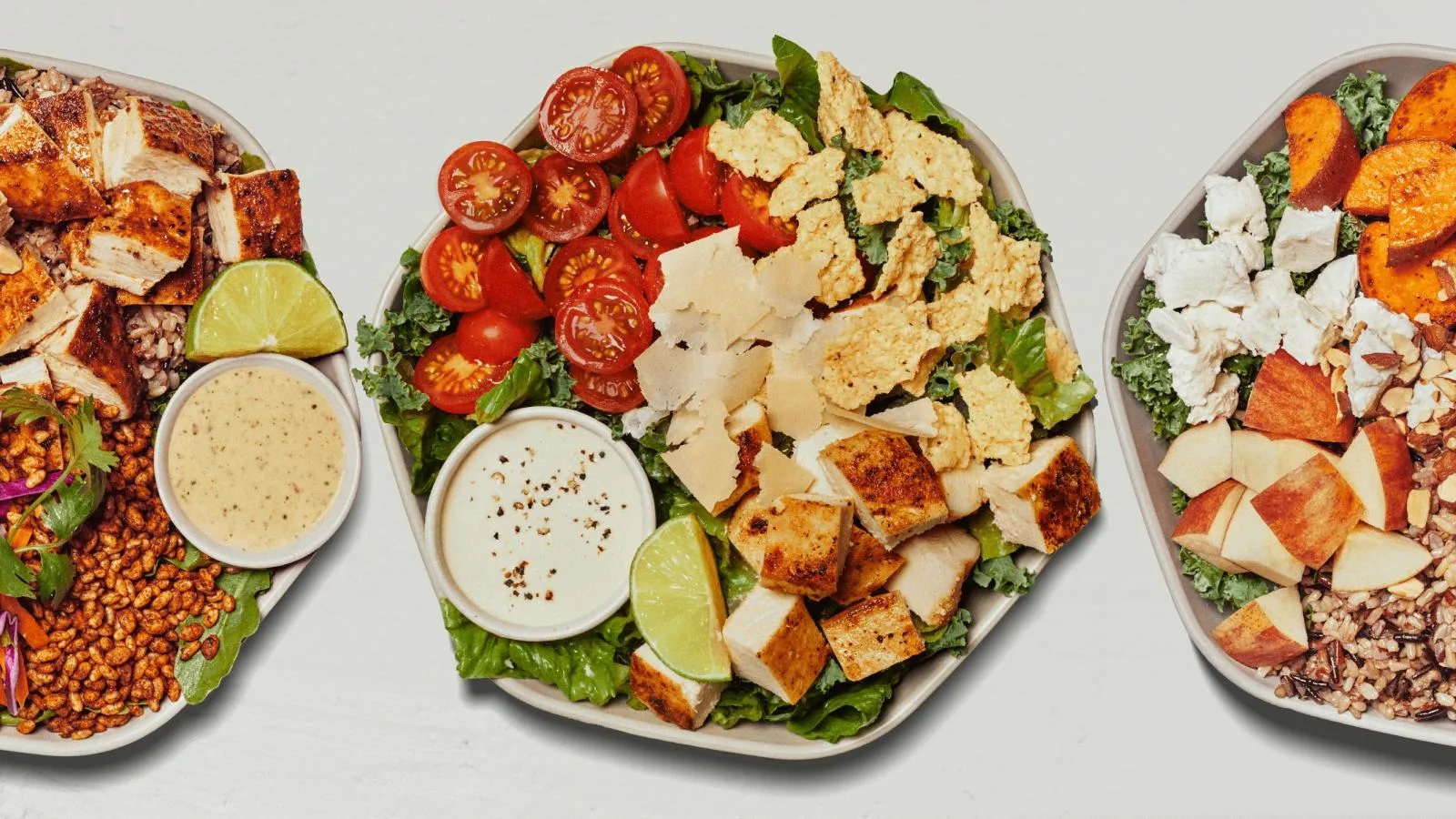 Sg Pr Three Salads 01 for Sweetgreen to Open on Franklin and Randolph, October 29th