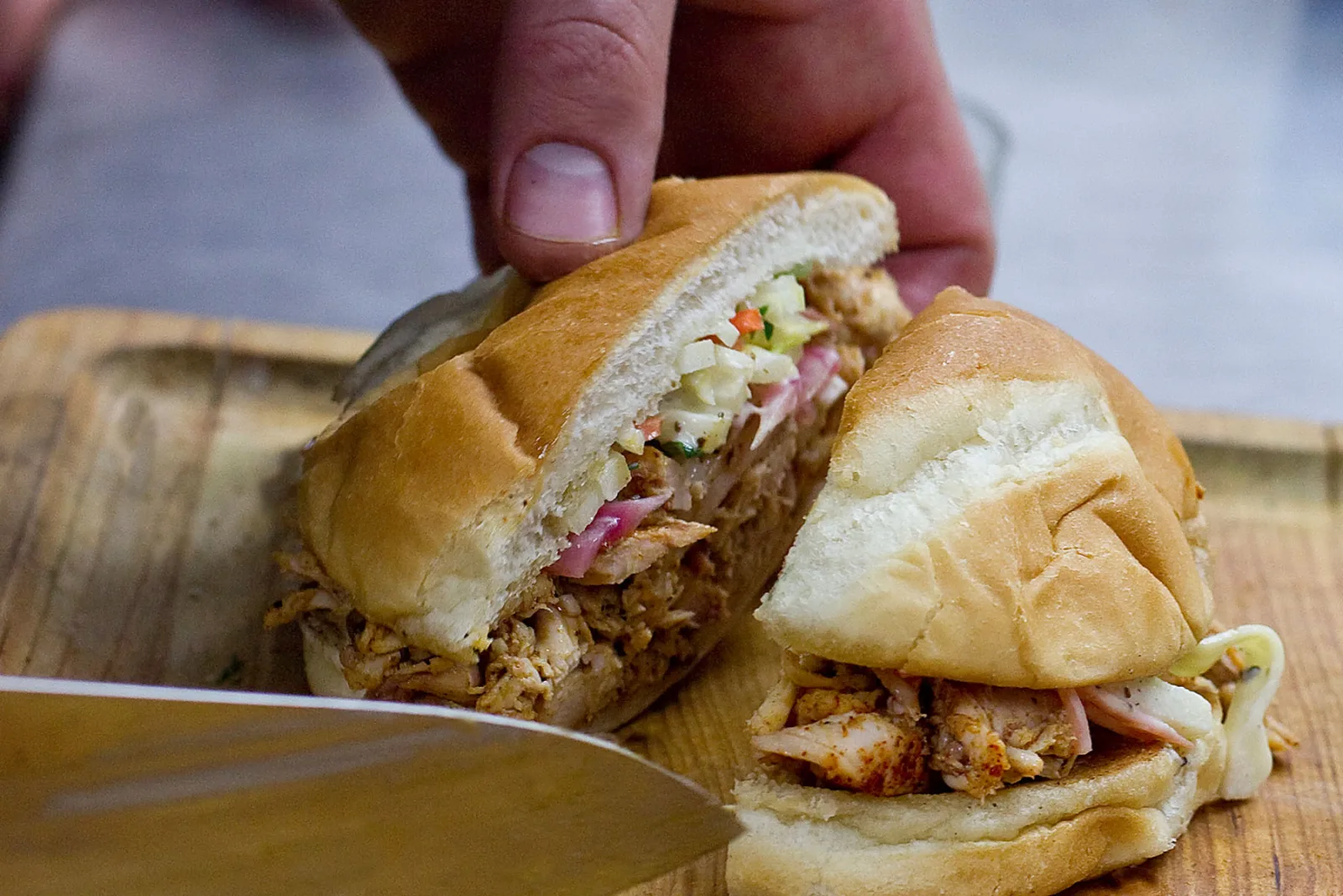pork mindys 0000 PNM Mulberry Smoked Pulled Chicken Sandwich for Food Network Chef Jeff Mauro to Open Pork & Mindy's in Bucktown