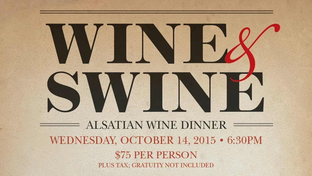 Paris Club Bistro Bard Chicago Wine Swine Dinner for Wine & Swine Alsatian Wine Dinner Hosted At Paris Club Bistro & Bar