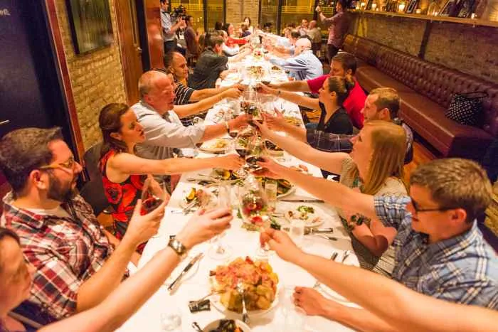 The Bristol Private Dining Room 10 for Chimney Rock Wine Dinner at The Bristol