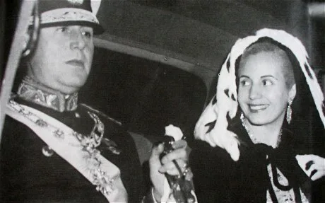 Eva and Juan Peron 2987218c for Buenos Aires 1950 Retro Halloween Dinner at Artango