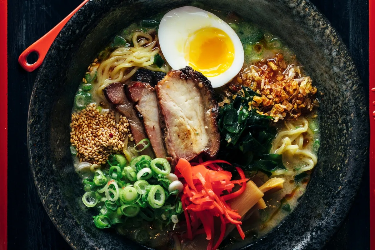 Ramen San Tonkotsu Ramen for Christmas Eve at Ramen san
