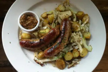 Oktoberfest Sausage for Oktoberfest Kick Off Party at Tuman’s Tap & Grill