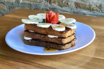 French Toast 10 22 for New Year’s Day Hangover Brunch at Mac’s Wood Grilled