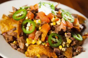 Weber Grill Smoked Beef Brisket Nachos 1 for Tackle Football Season with Dining Specials around Chicagoland