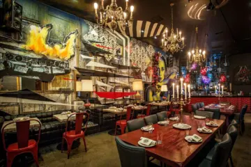 Fmk Main Dining Room 6 1 for Nighttime Carnival New Year's Eve Party at Fulton Market Kitchen