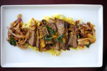 Feni Beef Short Ribs 400 Pixels for A Modern Indian Dinner on Easter Sunday at Mango Pickle