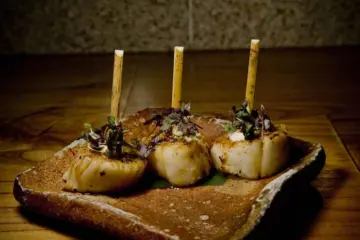 Scallops 1 for Balvenie Scotch Dinner at Roka Akor Chicago April 24th