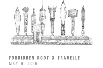 Forbidden Root X Travelle 1 for Travelle at The Langham Partners with Forbidden Root For One Night Only Beer Dinner