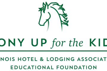 Ihla Pony Up Logo Green for Pony Up for the Kids