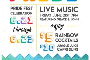 Bb Pride Week Web for Pride Fest & Pride Parade Celebration at Broken Barrel Bar