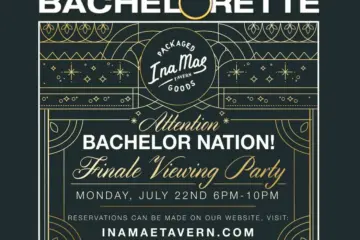 Ina Mae Bachelorette Thing 4 X 4 for Ina Mae Bachelorette Finale Viewing Party