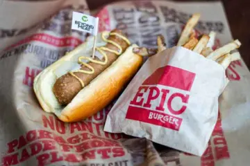 Epic Burger for Chicago's Epic Burger Goes "Beyond" Burgers with 'Beyond Brat'