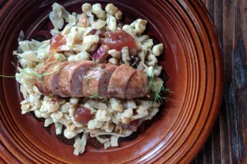 Sausage Dish for Flat & Point: An Ode to Wood fired BBQ