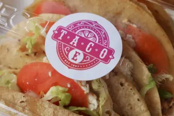 Taco E Low Cover for Celebrate National Taco Day at Taco E, Oct 4