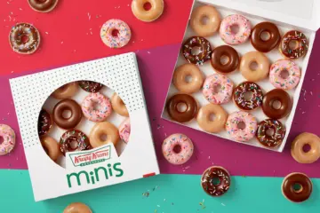 Kk Minis In Boxes for Krispy Kreme Goes Mini with Mini Doughnuts and FREE Mini Mondays