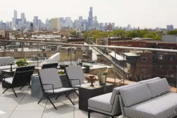 Cabana Skyline for The Robey Preps for Cabana Club Opening + At Home Cocktail Recipes