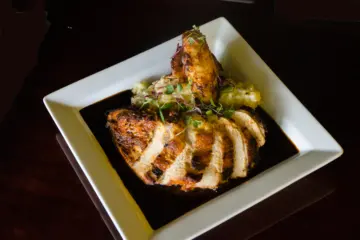 Chicken Mole Photo By Cindy Kurman 1000 for Chef Anselmo Ramirez Cooks Up a Lockdown Cinco de Mayo Pop Up at Prairie Grass Cafe