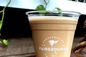 Draft Latte Fairgrounds Coffee Tea for Now on Tap! Fairgrounds Coffee & Tea Launches a New Draft Latte