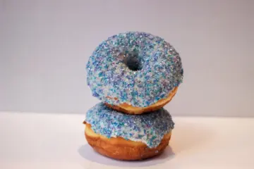 Frozen Donut White Bg 5465 for Stan’s Donuts & Coffee Offers Limited Time 'Frozen' Donut