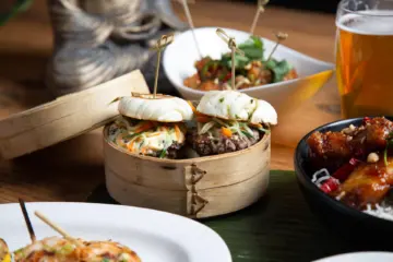 Bao Bun Slider for Sunda New Asian Rolls Out New Happy Hour Specials