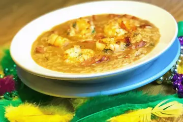 Gumbo 3 2 20 22 8 Bit Cropped for Fat Tuesday Gumbo Special at Tuman’s Tap & Grill