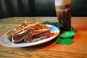 Tumans Corned Beef 8 Bit for St. Patrick’s Day at Tuman’s Tap & Grill