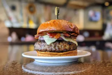 The Bacon Cheeseburger for Where to Celebrate National Burger Day, May 28th