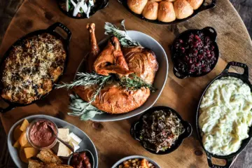 Table Overhead for Where to Feast in Chicago this Thanksgiving
