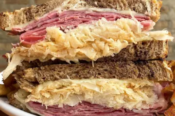 Macs Wood Grilled Reuben Jpeg 2 for St. Patrick’s Day Specials at Mac’s Wood Grilled