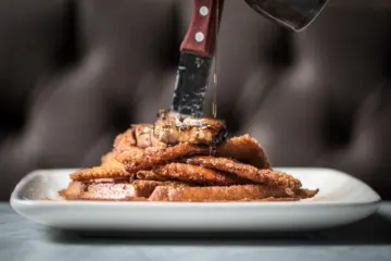 Chicken Waffle Stefani for New Easter Options at Stefani Prime