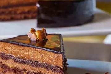 Formentos Chocolate Cake for New Italian Ice and Summer Desserts at Nonna's and Formento's