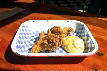 Chicken Tenders Sam Rice for Tendie Tuesday at Ina Mae Tavern, Happening Every Tuesday