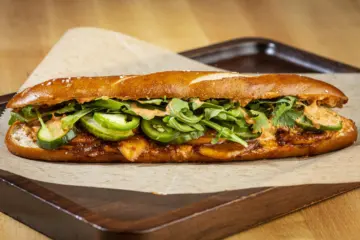 Image for Hannah's Bretzel Teams Up With Bloom Plant Based Kitchen to Launch a Plant Based "Banh Mi" Sandwich This August
