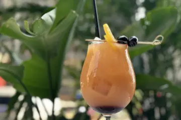 Hurricane Courtesy Of Venteux for Venteux's Jazz Fest Dining and Cocktail Specials