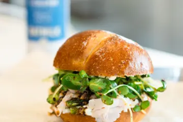 Turkey On Oat Challah Courtesy Kelly Sandos for Publican Quality Bread Heads to the Suburbs